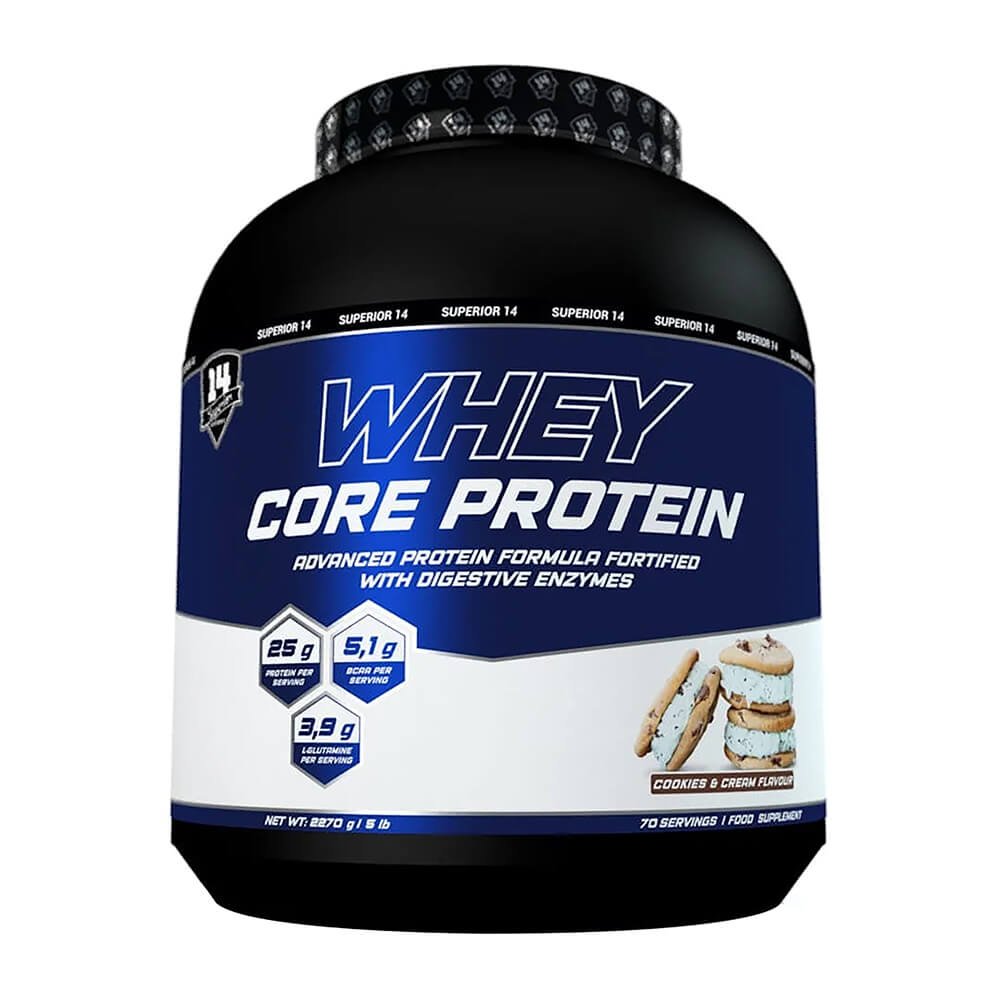 SUPERIOR14 - WHEY CORE COOKIES & CREAM - 2.2 KG