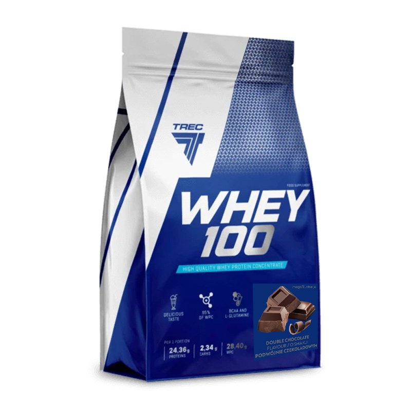 TREC WHEY 100 (700g) double chocolate